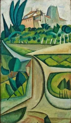 Manhufe Landschaft