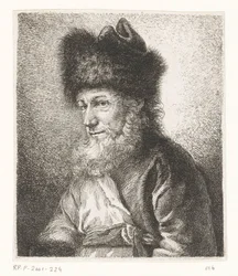 Porträt von Michel Hirsch, Rabbiner in Potsdam