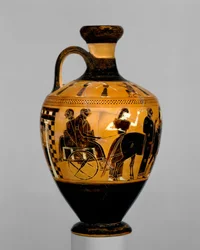Lekythos, ca. 550–530 v. Chr.