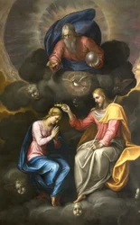 Die Krönung der Jungfrau, 1581