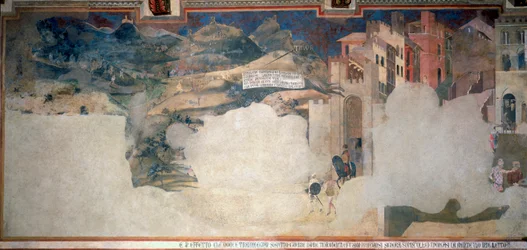 Allegorie der schlechten Regierung (Detail)