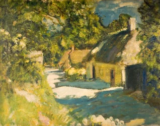 Häuser in Aldbourne, 1915