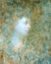 Skizze für das Porträt der Viscountess Chilston