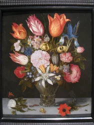 Blumen in einem Glas