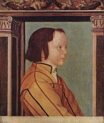 Junge mit braunem Haar
