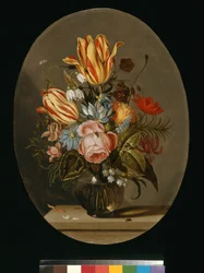 Eine Vase mit Blumen, ca. 1633