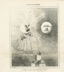 Illustration von Cham (1819-1879) in Le Charivari