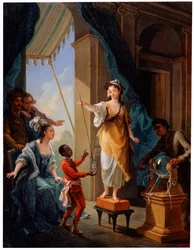 Elektrisches Experiment, 1777