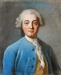 Porträt von Claude Adrien Helvétius 1715-1771