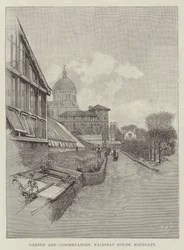 Garten und Wintergarten, Fairseat House, Highgate