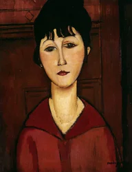 Kopf eines jungen Mädchens, 1916