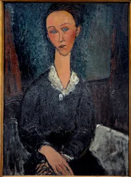 Die Frau mit dem weißen Kragen