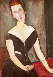 Porträt von Madame Georges Van Muyden, von Amedeo Modigliani (1884-1920)