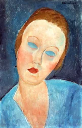 Frau des Malers Survage, 1918