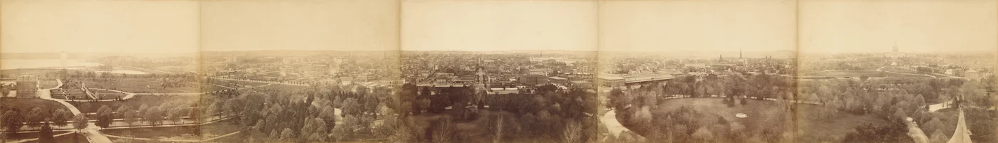 Panoramablick auf Washington, DC