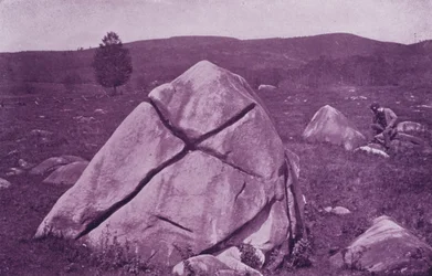 Cross Rock, nahe Pittsfield, Massachusetts