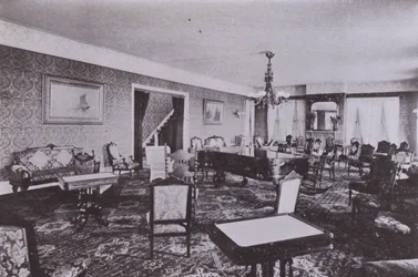 Old Orchard House, Maine: Salon (s/w Foto)