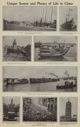 Einzigartige Szenen und Lebensphasen in China