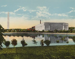 Washington DC: Das neue Büro für Druck und Gravur im Potomac Park und Basin