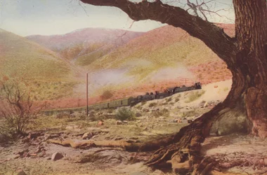 Aufstieg zum Cajon Pass, Kalifornien