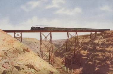 Canyon Diablo, Arizona (Farbfoto)