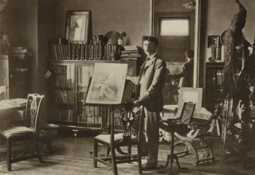 Ernest Seton-Thompson, Sein Studio in New York