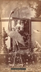Ausstellung japanischer Bronzen und Vögel, Centennial International Exhibition, Philadelphia