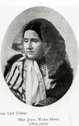 Mrs. Julia Ward Howe, ca. 1860er