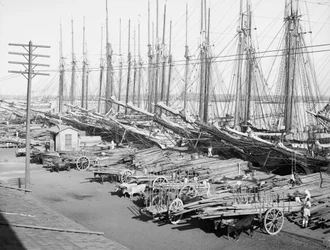 Muelle Tallapiedras, Havanna, ca. 1904