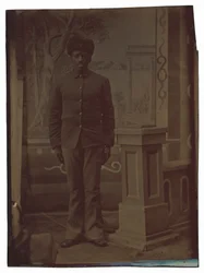 Porträt eines Soldaten, ca. 1880