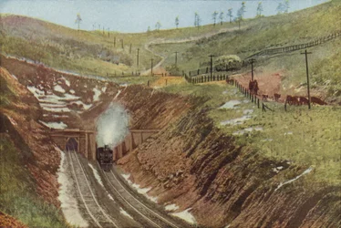 Raton-Tunnel, höchster Punkt auf der Santa Fe