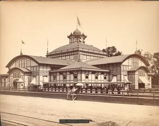 Das Frauenpavillon, Centennial International Exhibition, Philadelphia, 1876 (Albuminabzug)