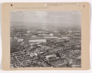 Ansicht von Hershey, Pennsylvania, 26. Mai 1931