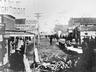 Yukon-Klondike Goldrausch, Dawson City