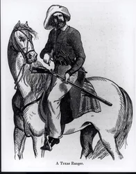 Ein Texas Ranger, Illustration aus 