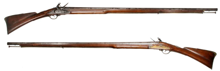 Amerikanisches Offiziersgewehr von Elijah Buel für einen Offizier der Connecticut-Miliz gefertigt