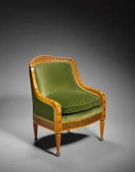 Armstuhl, entworfen von Tiffany Studios, USA, ca. 1890