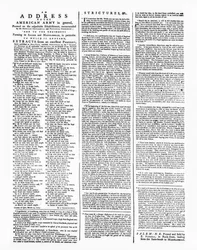 Flugblatt mit einer Ansprache an die amerikanische Armee, Salem, 1775