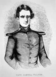 Kapitän Samuel Walker (1815-47) 1847 (Gravur)