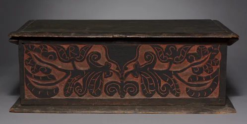 Geschnitzte Box, 1680-1700