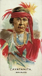 Cayatanita, Navajo-Häuptling des 19. Jahrhunderts