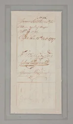 Verfassungskonvent: Sammlung von Briefen und Dokumenten, unterzeichnet von 54 der 55 Delegierten des historischen Konvents von 1787