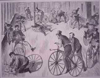 Fahrradschule (Velociped), New York, USA