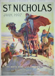 Titelseite des St. Nicholas Magazins, Juli 1927