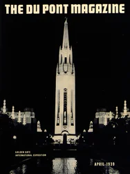 Golden Gate International Exposition, Titelseite des DuPont Magazins, April 1939