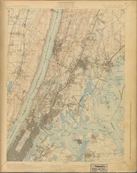 Harlem, Vermessung von 1888-89 und 1897, Ausgabe von 1900, Nachdruck 1908