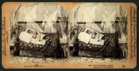 Ihre Schutzengel, 1893 (Stereograph)