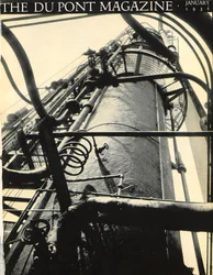 Industrieanlage, Titelseite des DuPont Magazins, Januar 1931