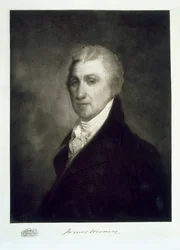 James Monroe, 5. Präsident der Vereinigten Staaten von Amerika, veröffentlicht 1901 (Photogravur)