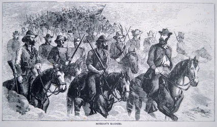 John Hunt Morgans (1825-64) Räuber
